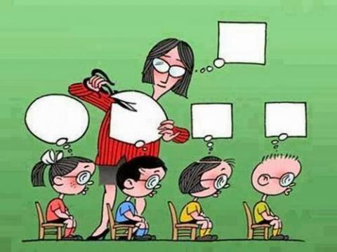 Caricatura de la manipulacio que fan alguns professors