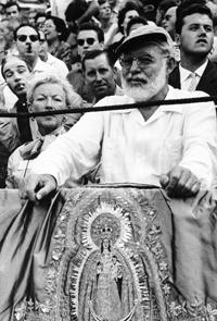 Hemingway en la plaça de bous de Valencia