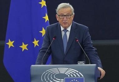 Junker en el parlament europeu