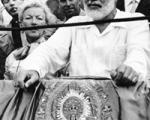 Hemingway en la plaça de bous de Valencia